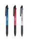 Preview: 3x Touchpen 3-farb Kugelschreiber Touchscreenstift / 3 verschiedene Farben
