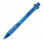 Preview: 4in1 Kugelschreiber mit 4 Schreibfarben / Kugelschreiberfarbe: blau