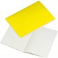Preview: 4x Notizbuch / Notizheft DIN A5 / 100 karierte Seiten / Farbe: gelb