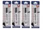 Preview: 4x Permanentmarker / 1-4 mm / schwarzschreibend