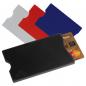 Preview: 4x RFID Kartenetui / Farbe: je 1x schwarz, blau, rot und weiß
