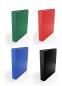 Preview: 4x Ringbuch / DIN A5 / 4-Ring Ordner /  Farbe: je 1x schwarz, blau, rot und grün
