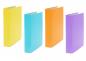 Preview: 4x Ringbuch / DIN A5 / 4-Ring Ordner / je 1x orange, gelb, türkis und lila