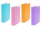 Preview: 4x Ringbuch / DIN A5 / 4-Ring Ordner / je 1x orange, türkis, pink und lila