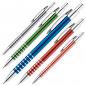 Preview: 5 Kugelschreiber / aus Metall / Farbe: je 1x blau, rot, grau, grün und orange
