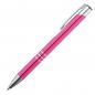Preview: 50 Kugelschreiber aus Metall / Farbe: pink