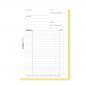 Preview: 5x Herlitz Auftragsbuch 102 / A5 / 2x 40 Blatt / selbstdurchschreibend