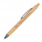 Preview: 5x Holz Kugelschreiber aus Bambus mit Gravur