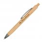 Preview: 5x Holz Kugelschreiber aus Bambus mit Namensgravur
