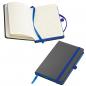Preview: 5x Notizbuch / DIN A6 / 160 S. / liniert / PU Hardcover / 5 Farben