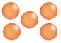 Preview: 5x Strandball / Wasserball / Farbe: orange