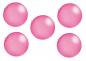 Preview: 5x Strandball / Wasserball / Farbe: pink