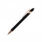 Preview: 5x Touchpen Kugelschreiber "Roségold" / aus Metall / Soft-Touch / 5 Farben