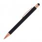 Preview: 5x Touchpen Kugelschreiber "Rosegold" / aus Metall / 5 Farben