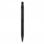 Preview: 5x Touchpen Kugelschreiber mit Namensgravur - aus Metall - Stylusfarbe: blau