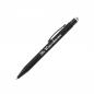 Preview: 5x Touchpen Kugelschreiber mit Namensgravur - aus Metall - Stylusfarbe: silber