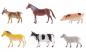 Preview: 6 Farmtiere Spielfiguren / ca. 15 cm