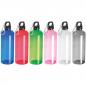 Preview: 6x Sporttrinkflasche mit Karabinerhaken / 600ml / 6 Farben