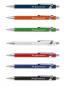 Preview: 7 Metall-Kugelschreiber mit Namensgravur - mit Applikationen - 7 versch. Farben