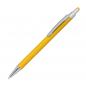 Preview: 7 Touchpen Kugelschreiber aus Metall / gummiert / 7 verschiedene Farben