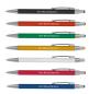 Preview: 7 Touchpen Kugelschreiber aus Metall mit Gravur / 7 verschiedene Farben