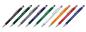 Preview: 9 Touchpen Kugelschreiber mit Gravur / aus Metall / 9 verschieden Farben