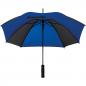 Preview: Automatik-Regenschirm / Farbe: blau-schwarz
