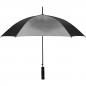 Preview: Automatik-Regenschirm / Farbe: grau-schwarz