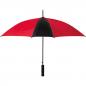 Preview: Automatik-Regenschirm / Farbe: rot-schwarz