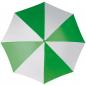 Preview: Automatik-Regenschirm / Farbe: weiss-grün