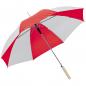 Preview: Automatik-Regenschirm / Farbe: weiss-rot