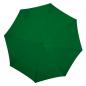 Preview: Automatik-Regenschirm mit Gravur / Farbe: dunkelgrün