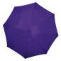Preview: Automatik-Regenschirm mit Gravur / Farbe: lila