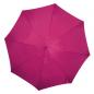 Preview: Automatik-Regenschirm mit Gravur / Farbe: pink