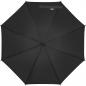 Preview: Automatik-Regenschirm mit Holzgriff / Farbe: schwarz