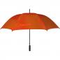 Preview: Automatik-Regenschirm XXL / mit Softgriff / Farbe: orange