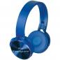 Preview: Bluetooth Kopfhörer mit Gravur / Farbe: blau