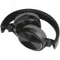 Preview: Bluetooth Kopfhörer mit Metallplatten auf den Ohrmuscheln / Farbe: schwarz