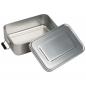 Preview: Brotzeitdose mit Namensgravur - aus Aluminium - Lunchbox - Brotdose