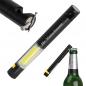 Preview: COB Taschenlampe mit Gravur / mit Flaschenöffner mit Magnetfuß