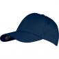 Preview: CrisMa 6 Panel Baseballcap aus recycelter Baumwolle / Farbe: dunkelblau