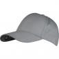 Preview: CrisMa 6 Panel Baseballcap aus recycelter Baumwolle / Farbe: grau