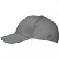 Preview: CrisMa 6 Panel Baseballcap aus recycelter Baumwolle / Farbe: grau