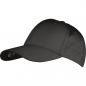 Preview: CrisMa 6 Panel Baseballcap aus recycelter Baumwolle / Farbe: schwarz