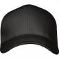 Preview: CrisMa 6 Panel Baseballcap aus recycelter Baumwolle / Farbe: schwarz