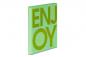 Preview: Dokumentenmappe "ENJOY IT" / Heftbox / A4 / Farbe: mint