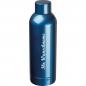 Preview: Doppelwandige Trinkflasche aus Edelstahl mit Namensgravur - 500 ml - dunkelblau