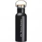 Preview: Doppelwandige Trinkflasche mit Gravur / aus Edelstahl / 500ml / Farbe: schwarz