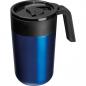 Preview: Doppelwandiger Trinkbecher aus Edelstahl / 400ml / Farbe: blau
