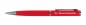 Preview: Drehbarer Kugelschreiber aus Metall mit Gravur / mit Velouretui / Farbe: rot